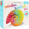 Надувной матрас-плот для плавания 157х127х25см INTEX Радужная ракушка до 100кг 58791